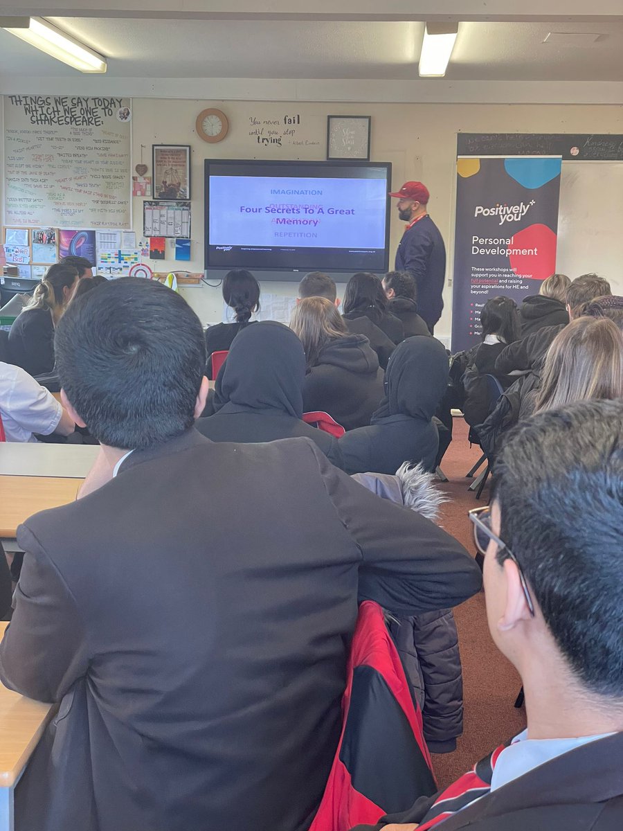 LadybridgeHigh's tweet photo. Year 11 are attending @_positivelyou workshop sessions today for #PersonalDevelopmentDay
Understanding how to create effective revision techniques and beat exam stress 💪#personaldevelopment #LadybridgeLearners #PSHE #practicallessons https://t.co/l49A1TC4eL