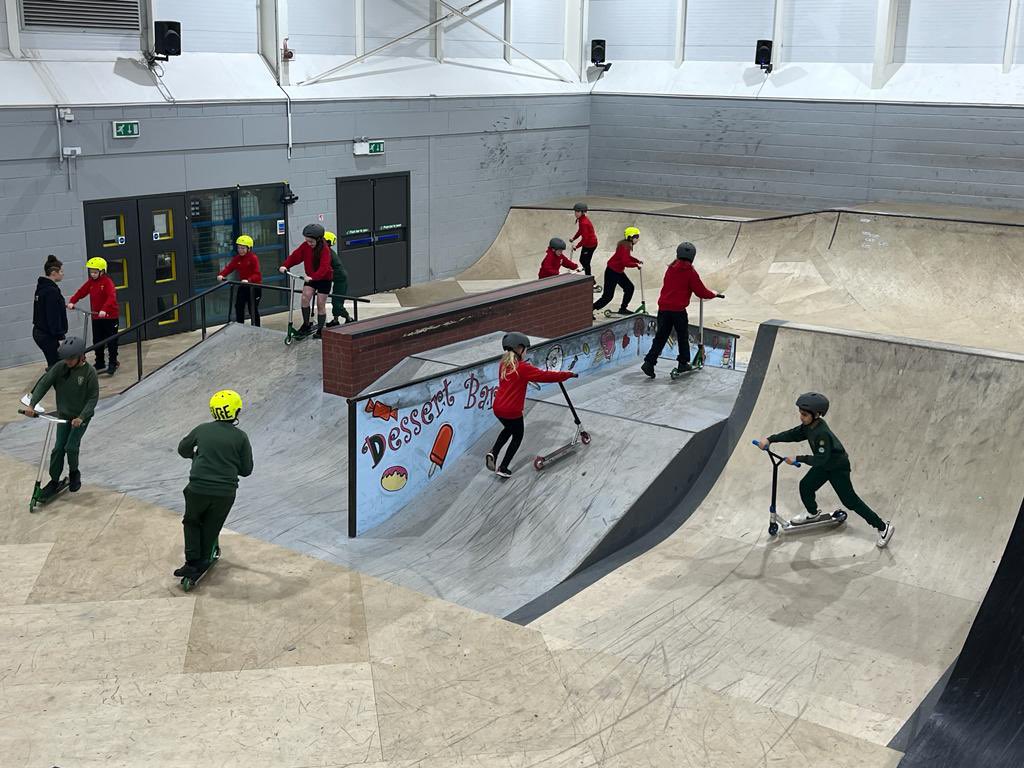 BwDSGO's tweet photo. Not all sports are played on a pitch or a court! Today we are working with @Junction4Skate to deliver our KS2 BMX & Scooter Festival. 30 groups from 18 schools and over 120 Children involved π²π²π΄π΄ #60activemins @YouthSportTrust @ActiveLancs @YourSchoolGames @LancSchoolGames https://t.co/VJY1XReKny