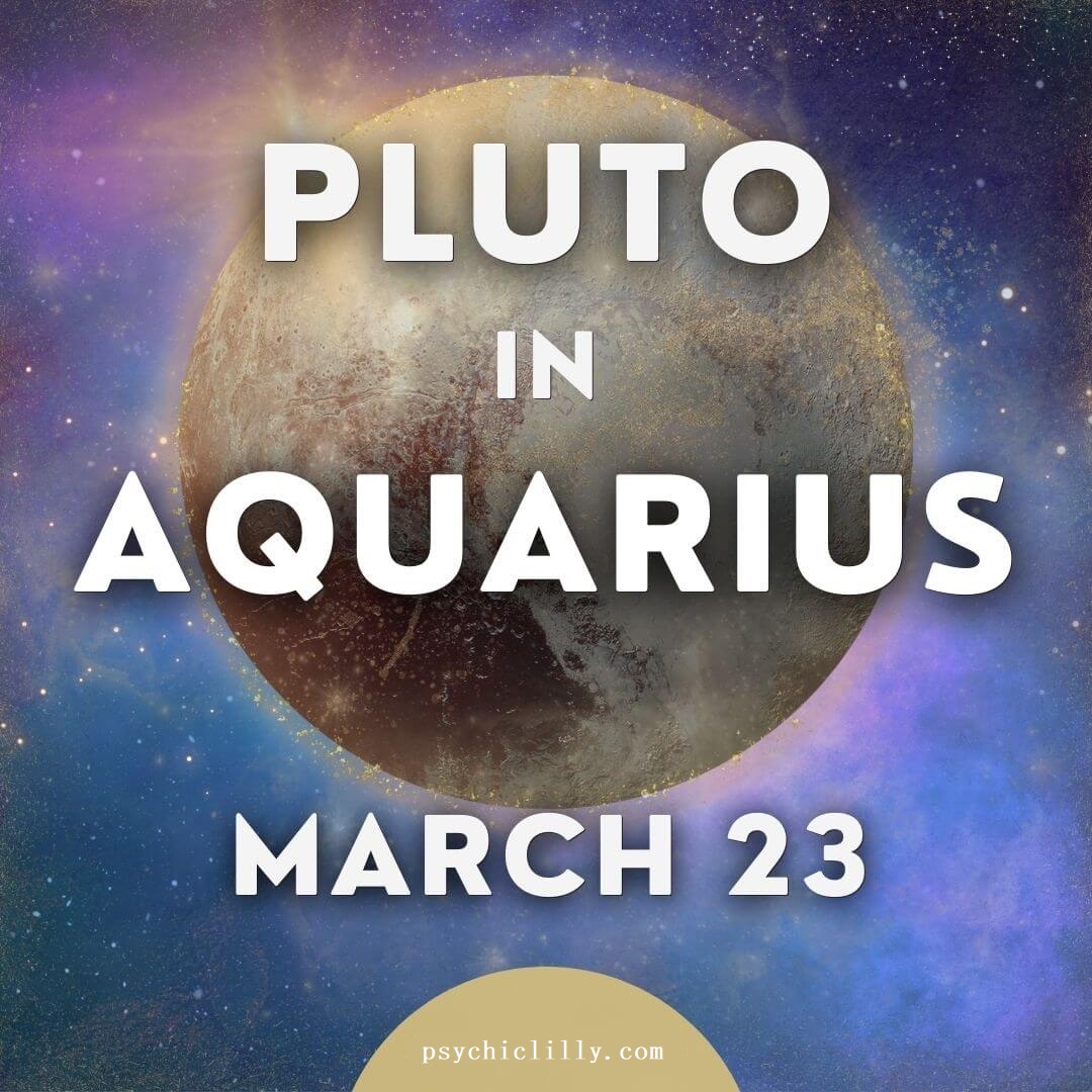 🕊️ 𝗣𝗹𝘂𝘁𝗼 𝗶𝗻 #𝗔𝗾𝘂𝗮𝗿𝗶𝘂𝘀 ♒ 𝗵𝗼𝗽𝗲 𝗳𝗼𝗿 𝗵𝘂𝗺𝗮𝗻𝗶𝘁𝘆 We usher in a new era today. Pluto enters Aquarius for the 1st time since 1798! And yes, this can bring chaos..

facebook.com/psychiclilly/p…

#ageofaquarius #astrology #astrologyposts #astrologypost #zodiacsigns