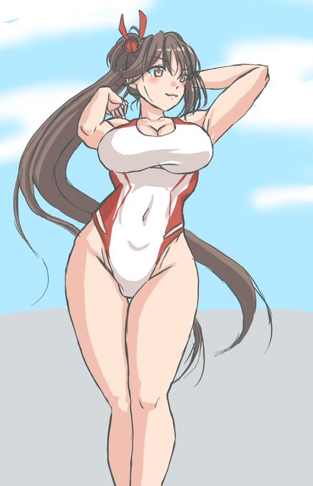 @YuZuk1_zm_ 
RQに改造した競泳水着 