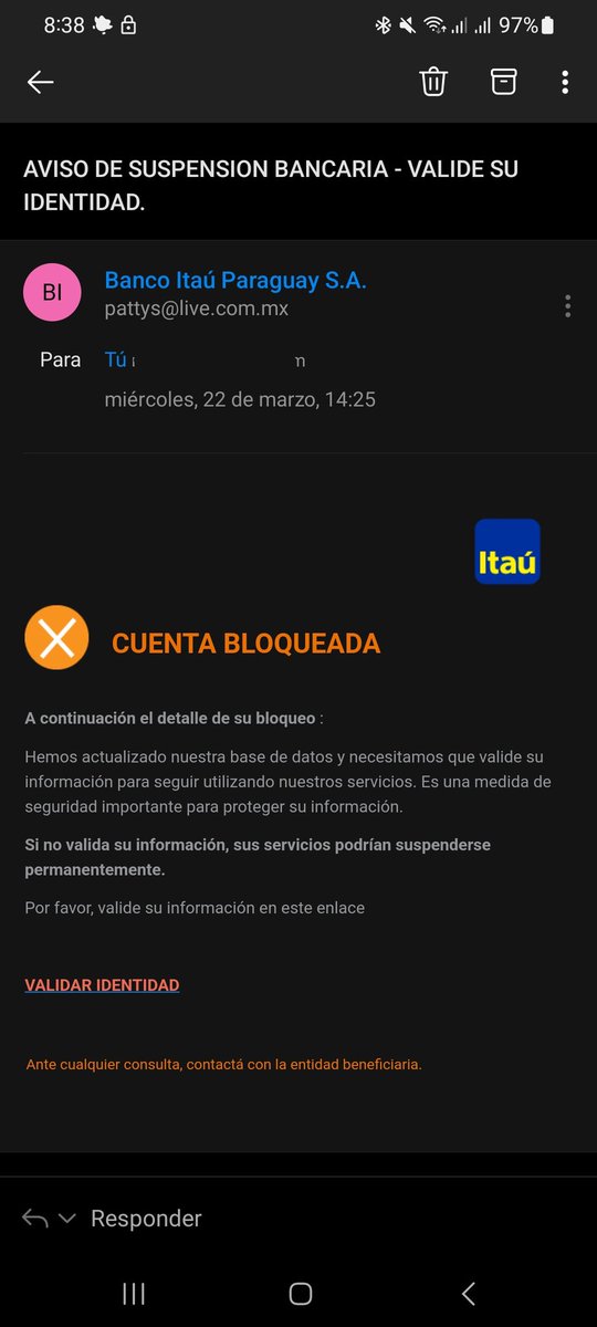 Pame_Erre's tweet photo. Hola @ItauParaguay https://t.co/RTFo6c5GHS