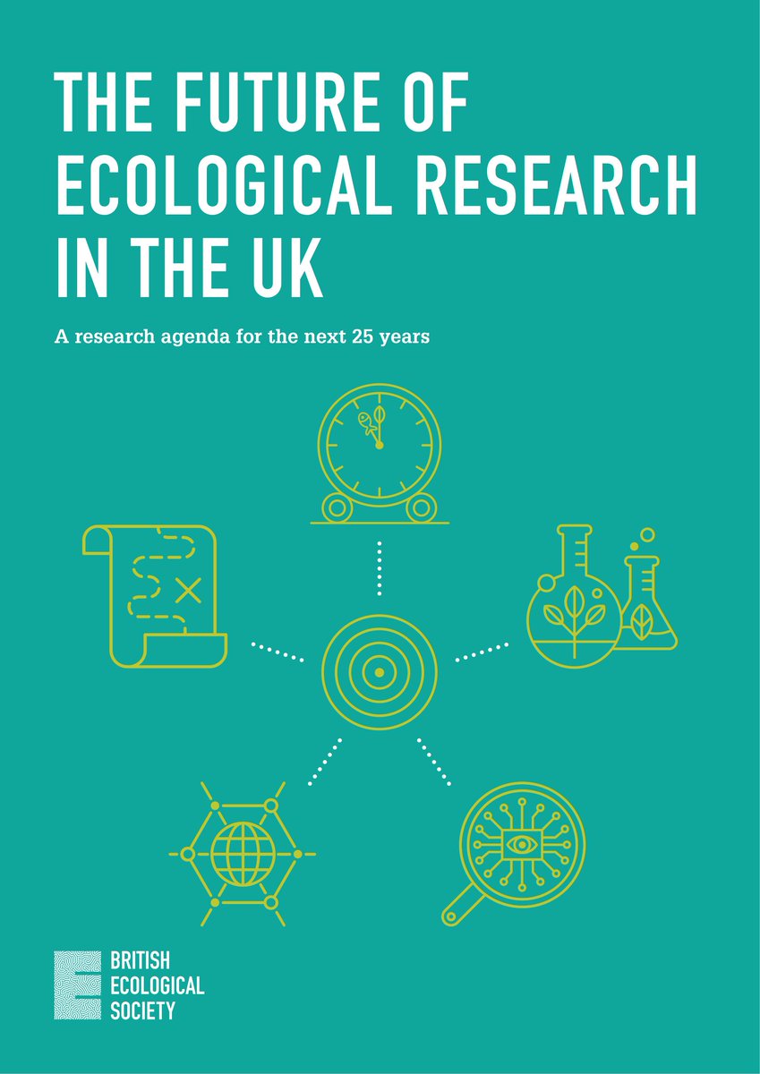 As a science ecology has never been more important! 

As funding struggles to keep up with other disciplines, and in the face of global environmental crises we present our unified vision for the future of ecological research 🧵👇 

britishecologicalsociety.org/new-reports-ca…
