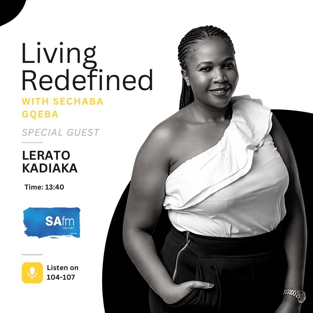 SAfmRadio's tweet image. [ON AIR]  We speak to @LKadiaka Entrepreneur, CEO &amp;amp; Founder @africanambition, about Bold Women Network Launch that's happening this Saturday, 25 Mar 2023. #SAfmLivingRedefined with @Sechaba_G