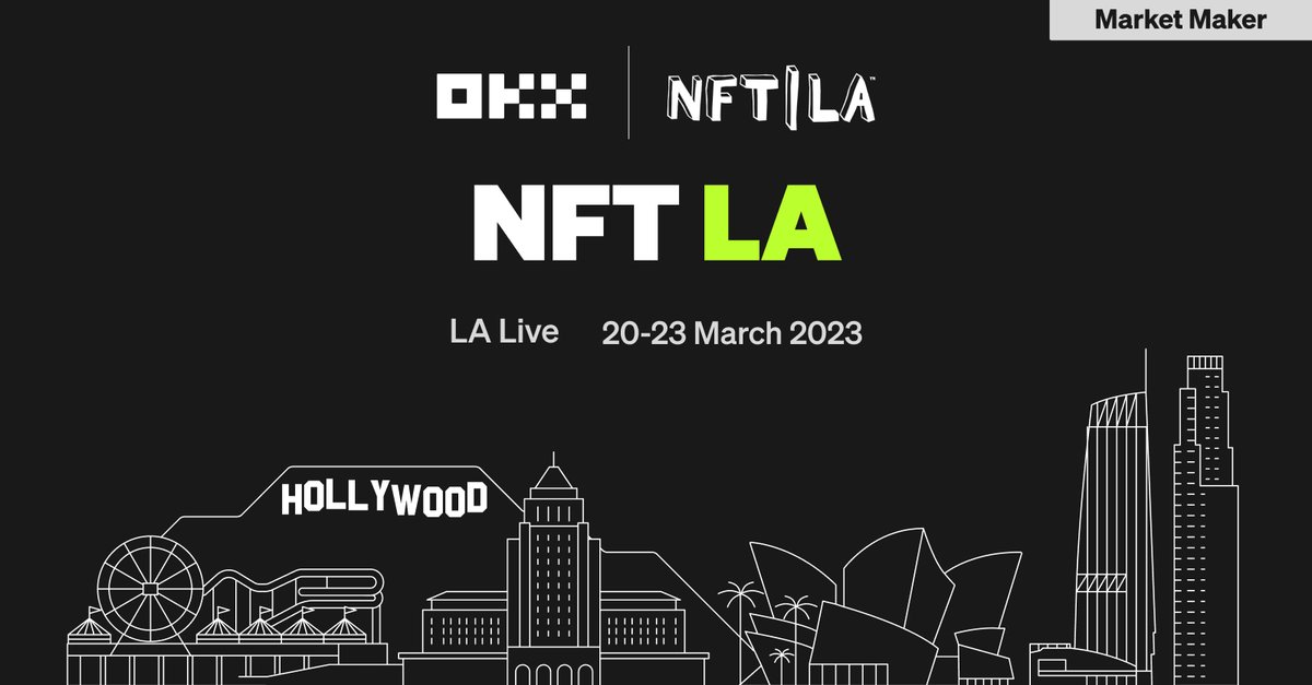 AgencySamba's tweet photo. Proud #market maker sponsors at #NFT #LA which unites the creators of Web 3 to inspire, educate, and connect in order to advance the future in #WEB3 https://t.co/g67hnkvFRq