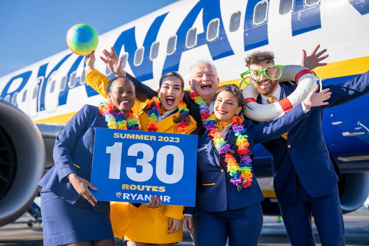 DublinAirport's tweet photo. Ryanair have launched 14 new sunshine &amp; city break destinations for summer from Dublin Airport.

To celebrate, you could be in with the chance to win return flights for two to a @Ryanair destination of your choice ⛱️😎✈️🩴

ENTER HERE: https://t.co/mtxMHkGC8n

Good luck 🤞 https://t.co/BsCEhVb7Si