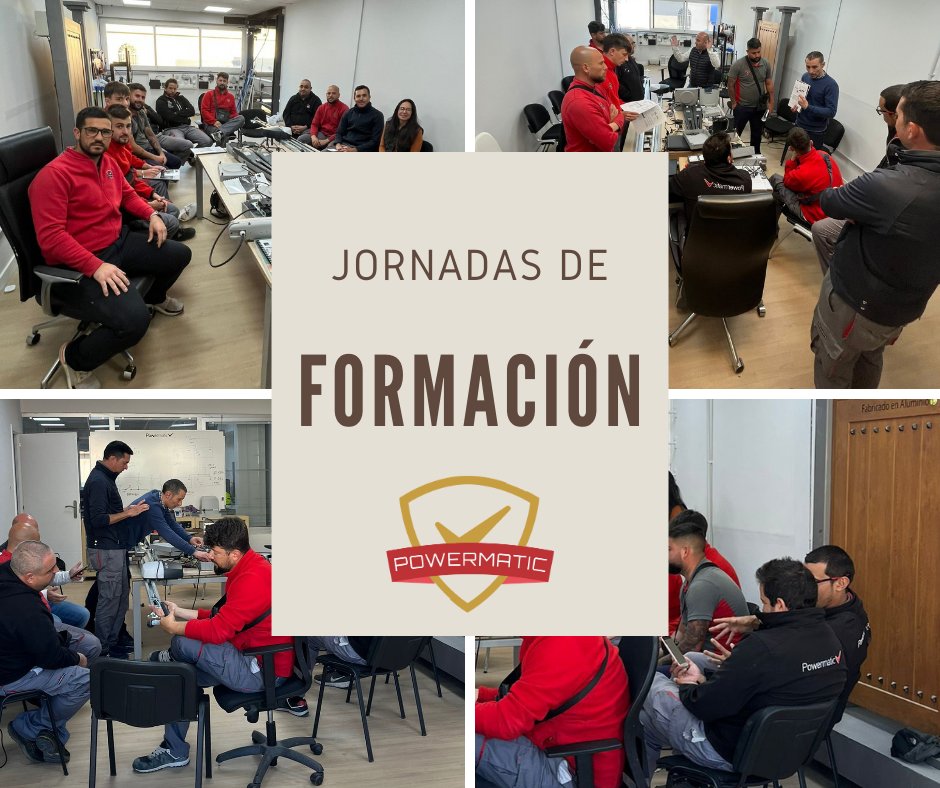 Powermatic_es's tweet photo. Ponemos punto y final de las jornadas de formación de estos días. Gracias a @thenicegroup por su dedicación y profesionalidad 😜 . Cuando crees que, tras 20 años, lo sabes todo, siempre te sorprenden con algo nuevo. 🤩 #Powermatic https://t.co/fFfpizzaff