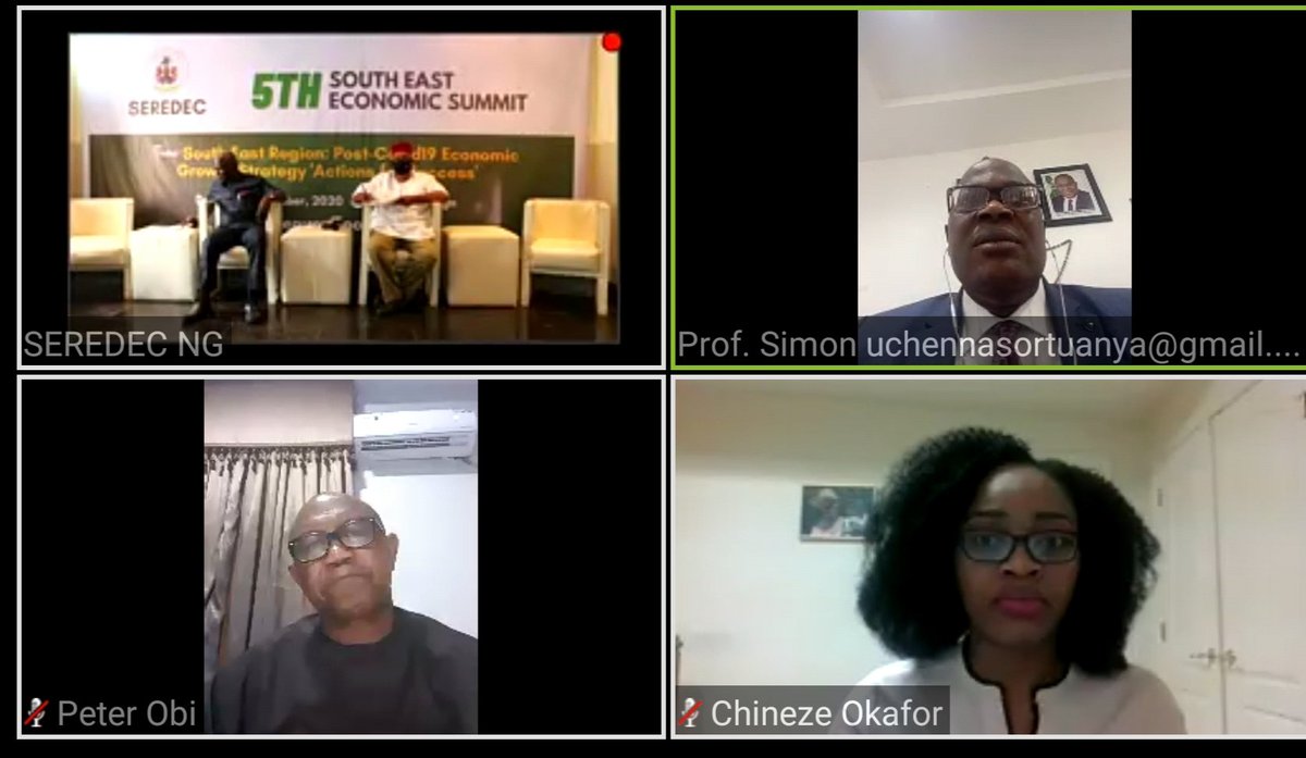 Alaigbo_I's tweet photo. #ThrowbackThursday @ChinezeOO, the Co-founder of Alaigbo Initiative making a presentation about the #BuildAlaIgboProject at the 5th South East Economic Summit (SEES 5) organised by @seredecng and had in attendance, notable sons and daughters of Alaigbo including @PeterObi. https://t.co/tDYP1WzrMg