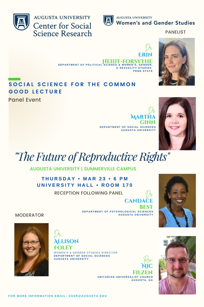 AUG Center for Social Science Research tweet media