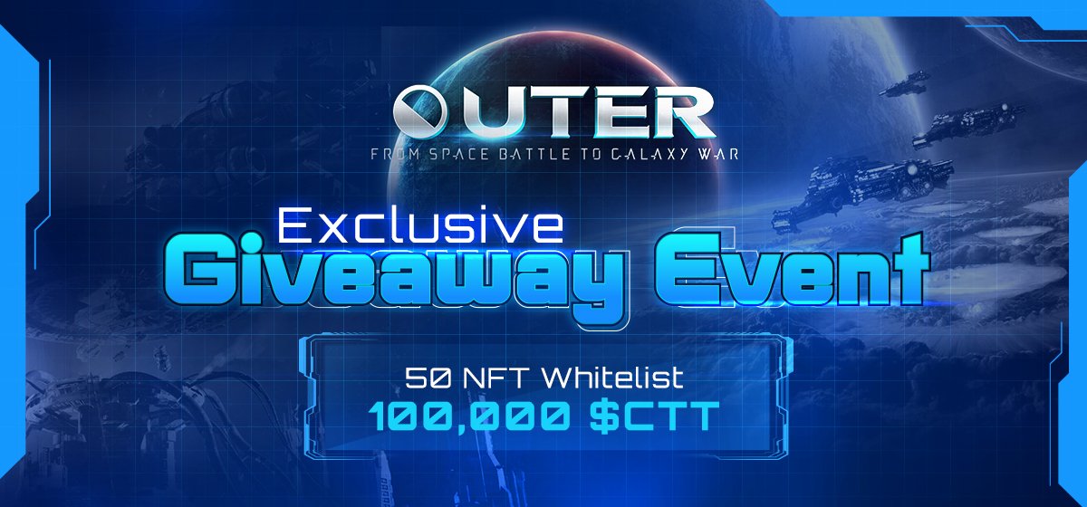 Crystal Fun (@playcrystalfun) on Twitter photo 📣We are thrilled to announce our latest #Giveaway event, hosted exclusively on <a href="/taskonxyz/">TaskOn | Ultimate Web3 Community Growth Platform</a>!
🎁Prize Pool: 50 NFT Whitelist and 100,000 $CTT
⚡️Join the Giveaway event now and complete the tasks to secure your chance to win:
taskon.xyz/campaign/detai…
Good luck!!
#OUTER #Web3 📣We are thrilled to announce our latest #Giveaway event, hosted exclusively on <a href="/taskonxyz/">TaskOn | Ultimate Web3 Community Growth Platform</a>!
🎁Prize Pool: 50 NFT Whitelist and 100,000 $CTT
⚡️Join the Giveaway event now and complete the tasks to secure your chance to win:
taskon.xyz/campaign/detai…
Good luck!!
#OUTER #Web3