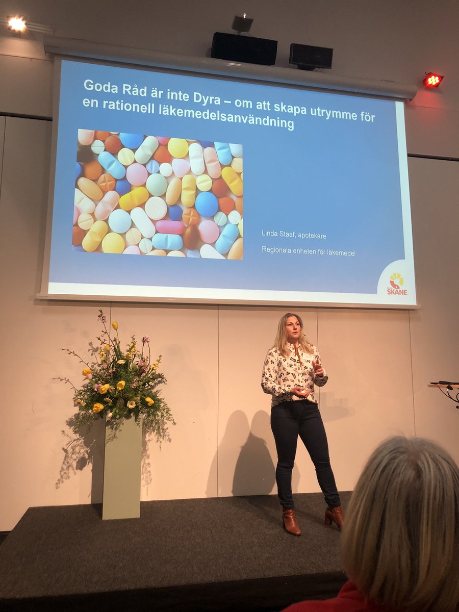 Bra budskap vid årets läkemedelsmässa för region Skåne.