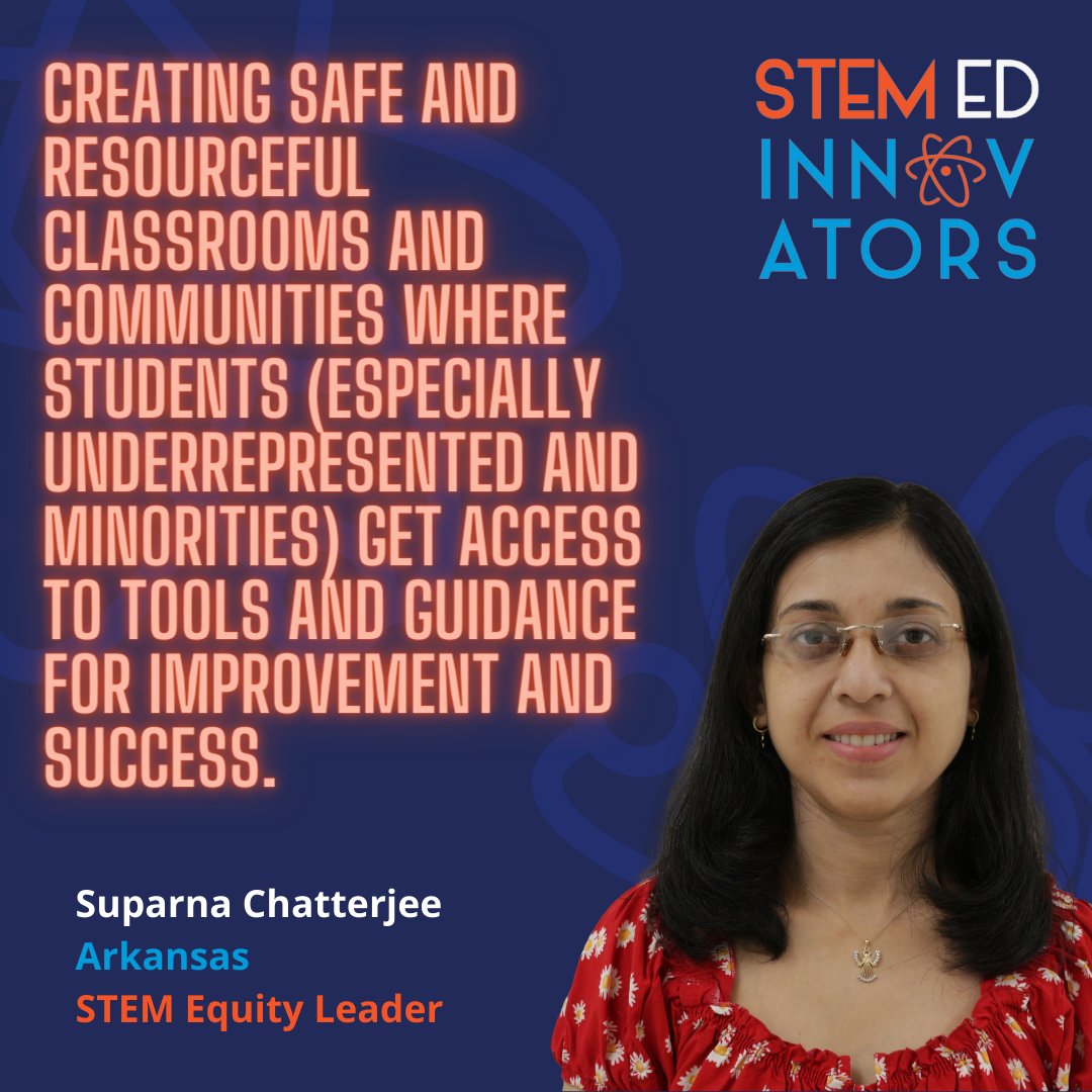 Last month we launched our first cohort of STEM #EquityLeaders.  STEM teachers, coaches, professors, principals, and curriculum designers, came together to create the space for #STEMEquity. New cohorts launching soon. 
Apply: tiny.cc/EquityLeaders
Learn: tiny.cc/InfoSession