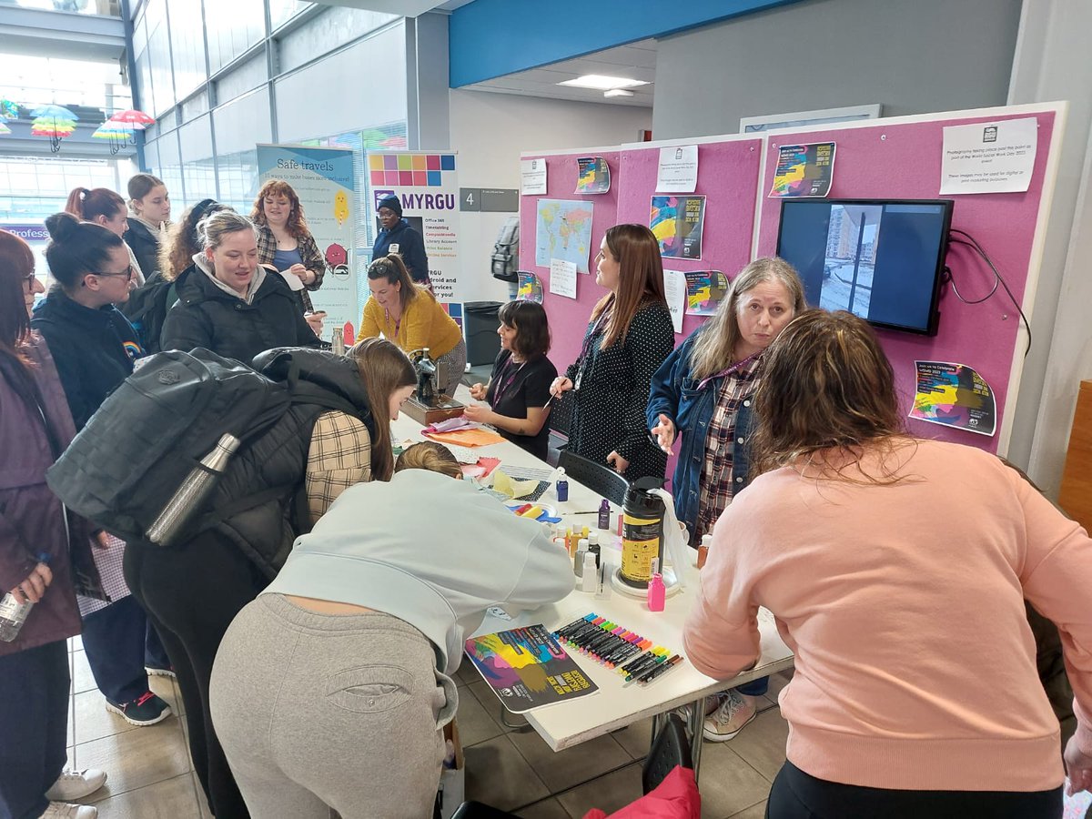 WSWS 2023 - congratulations to staff and social work students at RGU for marking the event in a powerful, useful and joyous way!