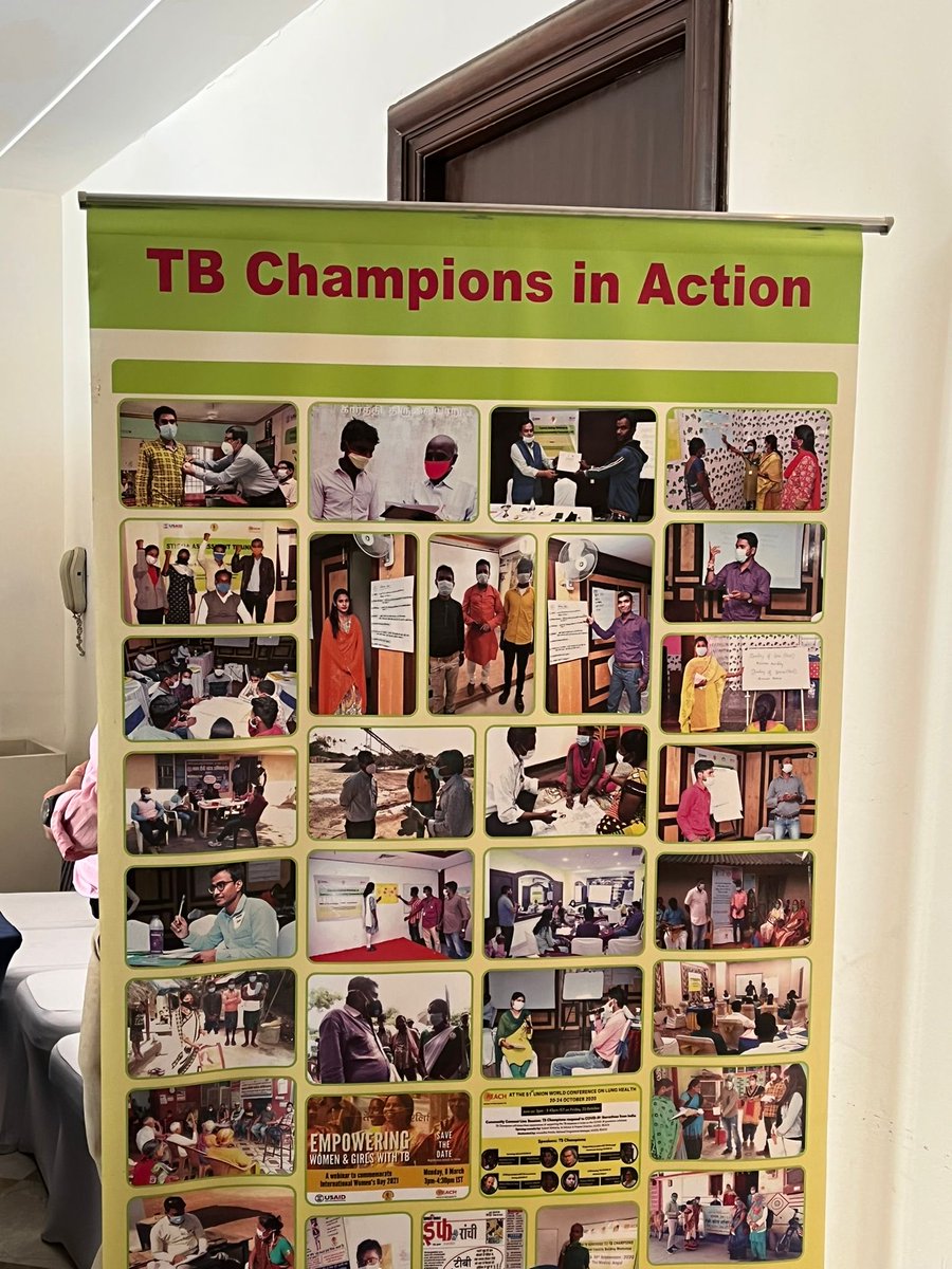 Nothing to add. #TBChampions. #investincommunities #buildingthereset #stopTB