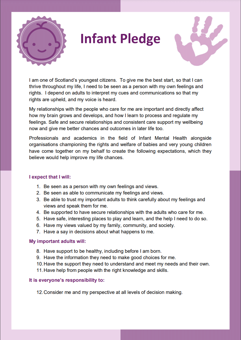 iHV is delighted to see launch of <a href="/scotgov/">Scottish Government</a> #InfantPledge - an important step in fully recognising the needs of our youngest citizens in #Scotland. We join with others in calling for similar initiatives in all UK nations.
bit.ly/3lASxLK
#VoiceOfTheChild #HealthVisiting