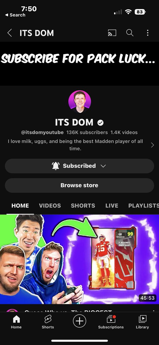 NickHarris52's tweet photo. @itsdomyoutube 🙏🙏 https://t.co/q98AEhoe73