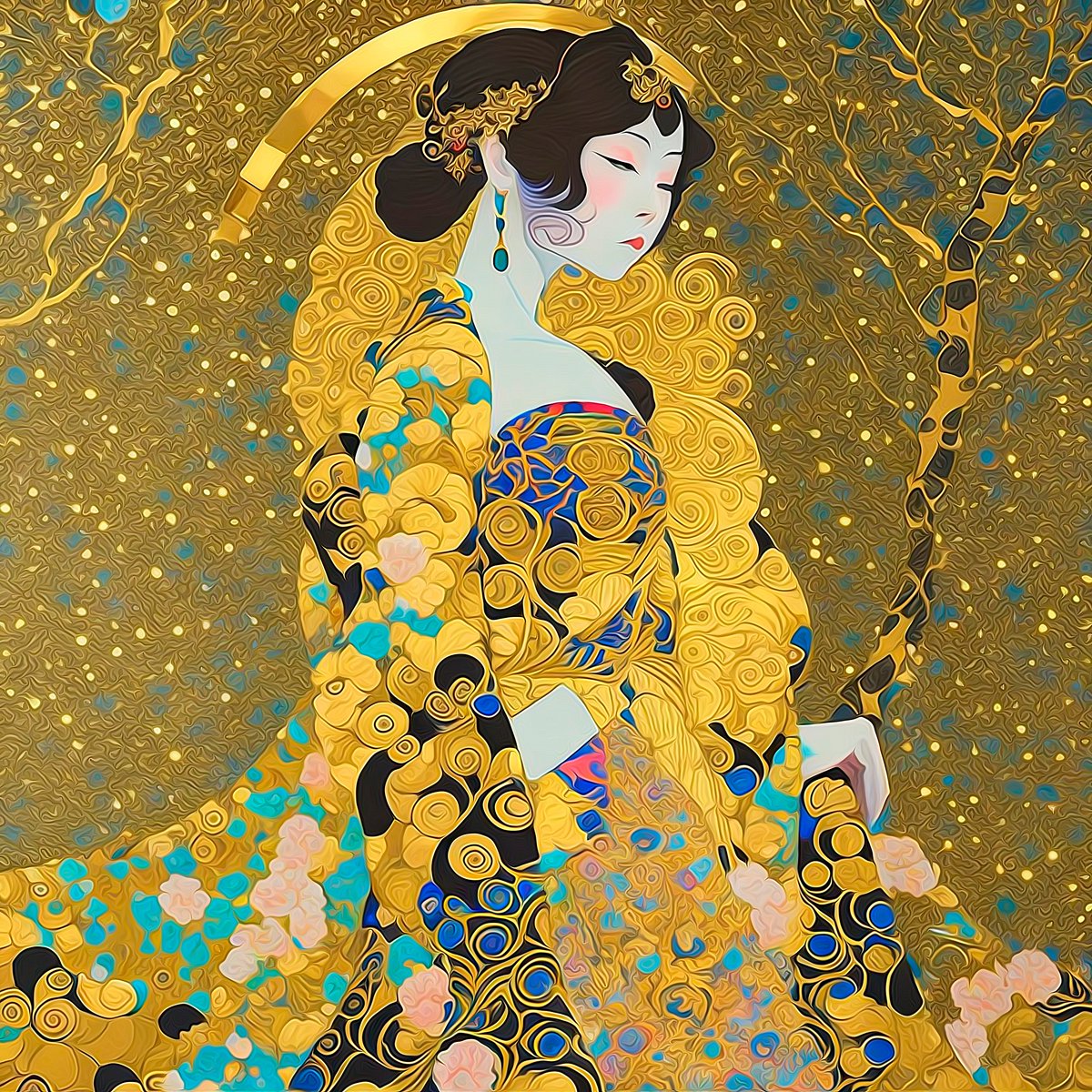 ArtisansNft's tweet photo. Finally, the first 10 #CardanoNFTs of the @SamuraiKlimt #CNFTCollection are ready to be minted! 🎉

➡️https://t.co/UpOPOWKxtw
Powered by @nmkr_io Pay💚

👀some of the #artworks 

#Cardano #ADA #cryptoart #digitalart #Japan #JapaneseMythology #Samurai #Klimt  #AlphonseMucha #NFTs https://t.co/dn222VftzS