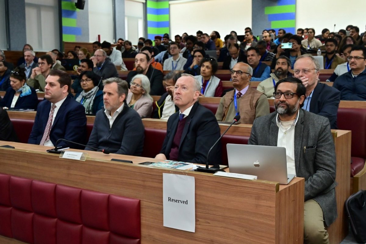 BelgiuminIndia's tweet photo. The Belgo-Indian Network for Astronomy and Astrophysics (#BINA) 🪐 convenes again at Bhimtal. 
Jointly funded by @belspo &amp; @IndiaDST, it brings together over 150 scientists from 🇮🇳&amp;🇧🇪 fueling joint research.
Our Ambassador attended its opening ceremony organized by @ARIESNainital https://t.co/NfvEg5OaAX