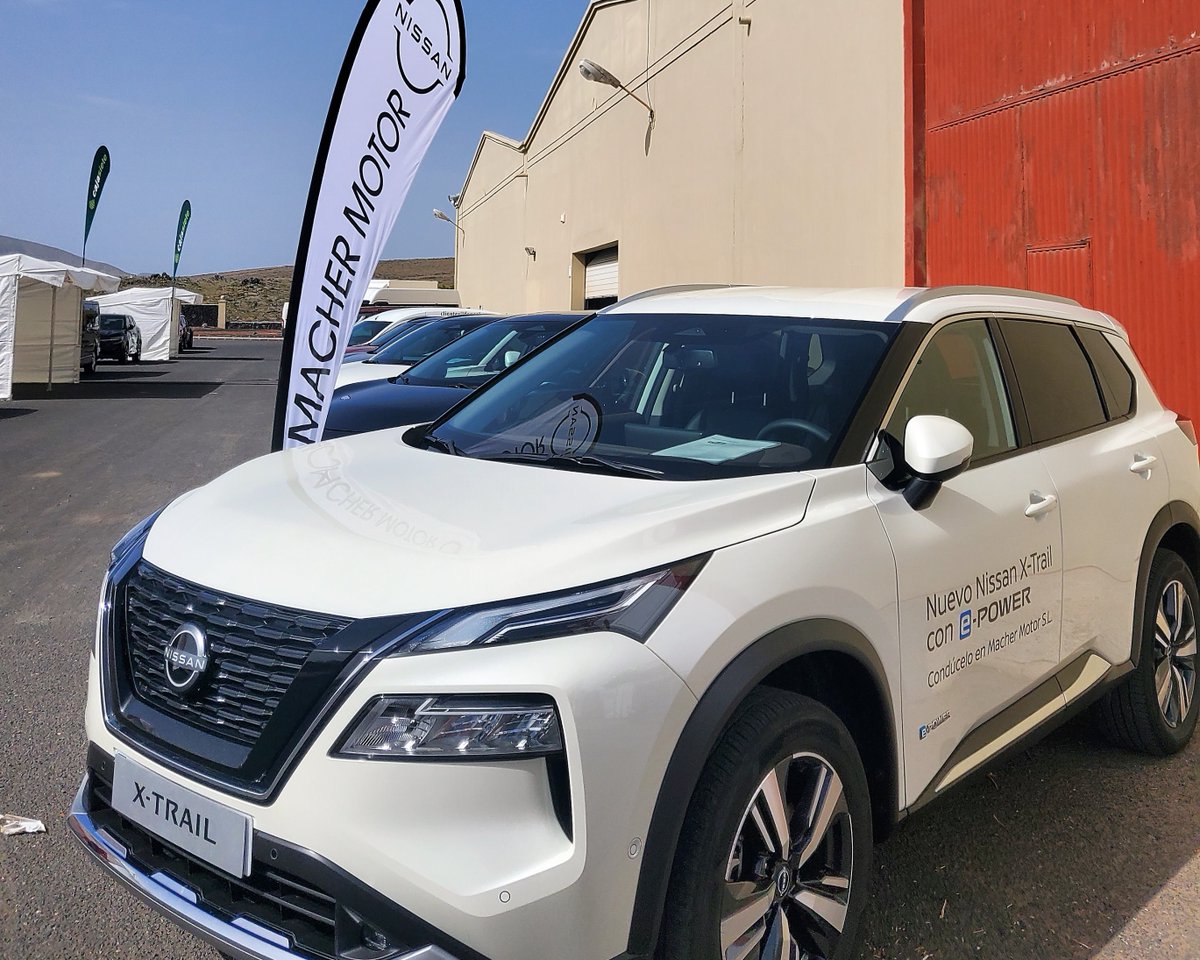 MacherMotor's tweet photo. Ven del 23 al 26 de Marzo a la II Feria Ganadera, Agrícola y Pesquera del Complejo Agroindustrial de Teguise y conoce toda nuestra nueva gama de vehículos híbridos y eléctricos, como el Nuevo Nissan Ariya; ¡Con tan solo 30 minutos de carga disfrutarás de 300 km. de autonomía! https://t.co/zS5Cldus8s