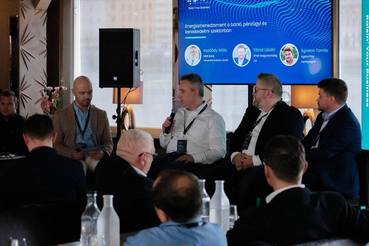 Grape_Solutions's tweet image. The last block of the business breakfast peeked at industry challenges and solutions regarding the energy crisis in the banking, financial and retail sectors. Our guests were: MKB Bank, Spar and Agora Pay. 😊 See you at the next Grape Solutions business breakfast! 
#energycrisis