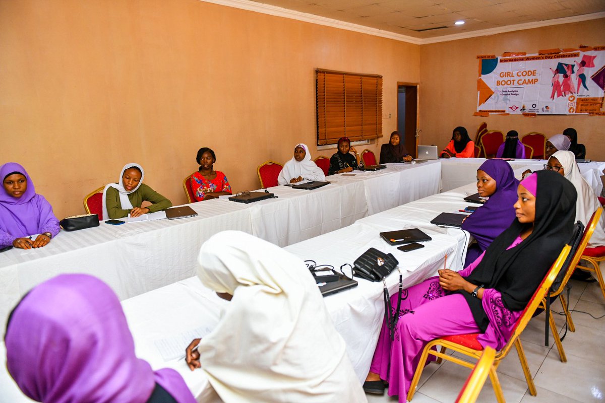 SAF_WGS's tweet photo. Pictures from Day 1 of the 2023 Salma Attah Girl Code Boot Camp . 

#SalmaAttahGirlCodeBootCamp  #SAGCBC #LeadershipDevelopment

#oppourtuinityforgirls
#SalmaAttahGirICodeBootCamp #sagcbc #leadershipdevelopment #girlcode #bootcamp #nigerstate #1daytogo #trainingfordevelopment https://t.co/Gy3Tmj6f1x