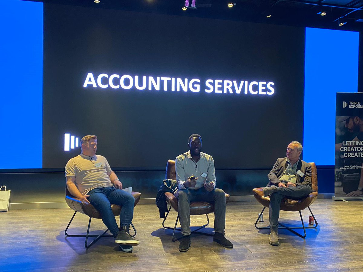 filmmarketbrum's tweet photo. We popped down to London for the UK launch of @TripleExposure_
Triple Exposure is a one stop shop for #filmandtv accounting, insurance and legal.
Head to https://t.co/OfaK9WCDct to #liberatecreativity
#legals #accounts #insurance #industry #innovation #onestopshop https://t.co/dp3yYejMhR