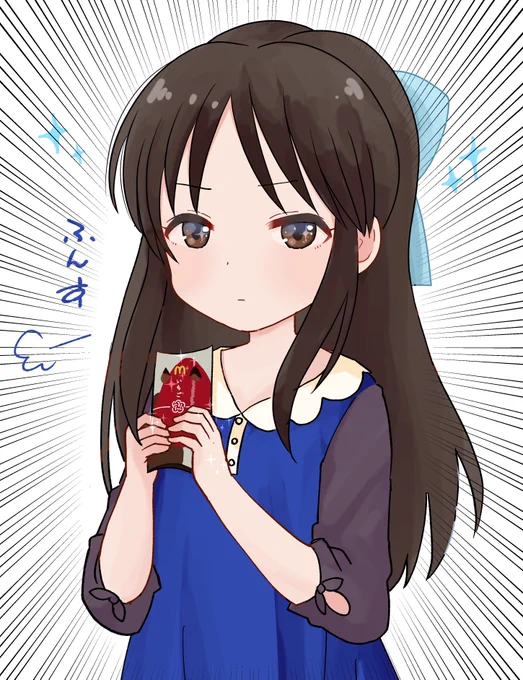 いちご大福パイへの興奮を抑えきれない橘ありす(12)