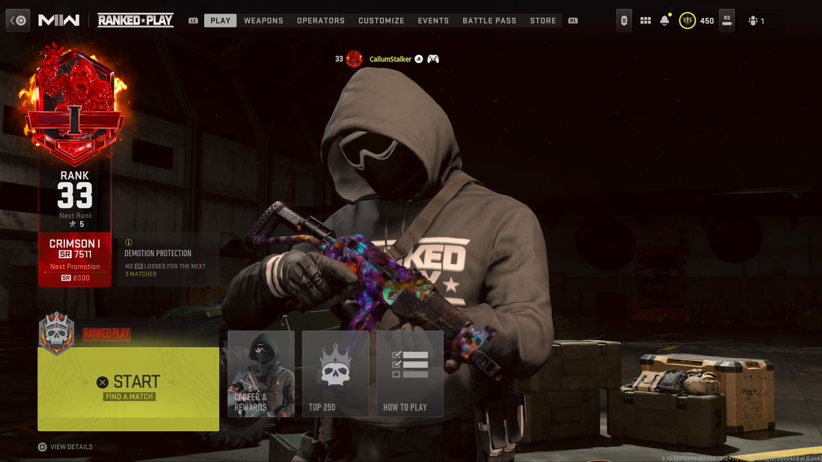 Now getting Iridescents in my games, so Diamond I'll see you again soon! #CallofDutyModernWarfareII