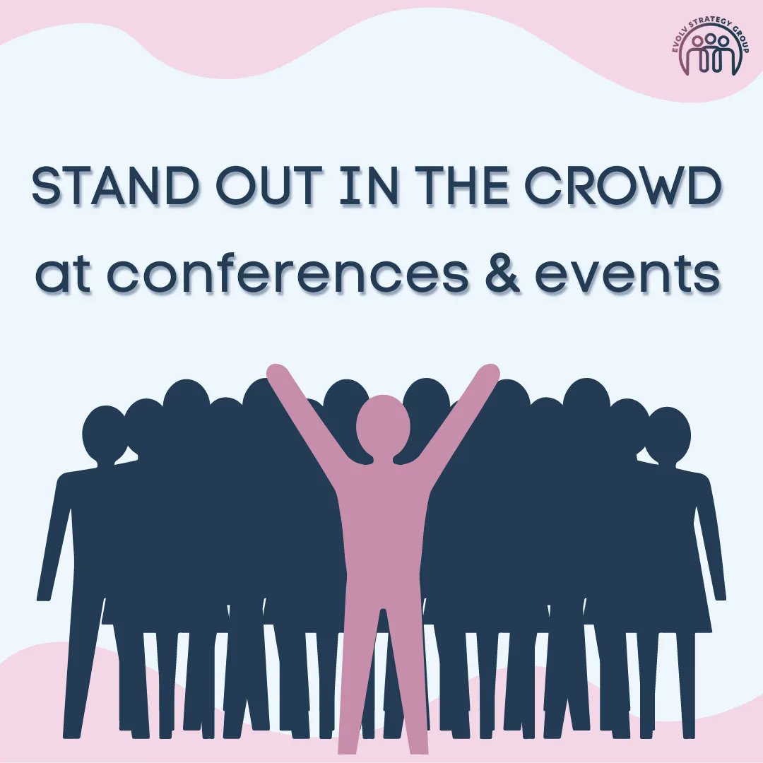 EvolvStrat's tweet photo. Conferences are a big part of market strategy for vendors in the HHS space, but showing up is only half of the equation. Surrounded by competitors, you need to stand out in the crowd. Think outside of the box, and you'll be set up for success! #HHSMarketing #Conferences #StandOut https://t.co/f4madJ99et