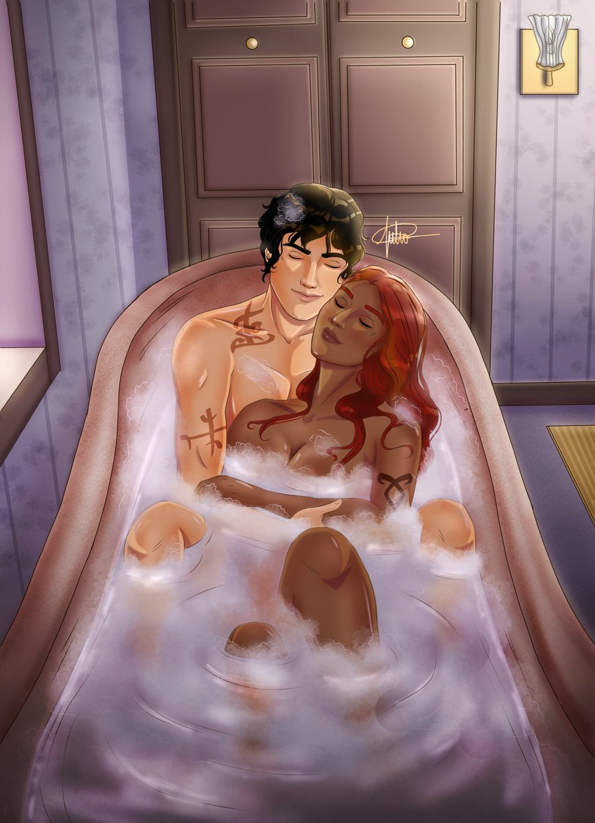 juliacarstairss's tweet photo. 🚨 CHOT SPOILERS 
.
.
.
.
James and Cordelia ❤️ The Last Hours
•••
I bet almost all the TLH fandom went crazy and loved chapter 23 from Chain of Thorns and this scene is one of the reasons why... 🛁 I hope you like it! @cassieclare https://t.co/ls17nrjYPv