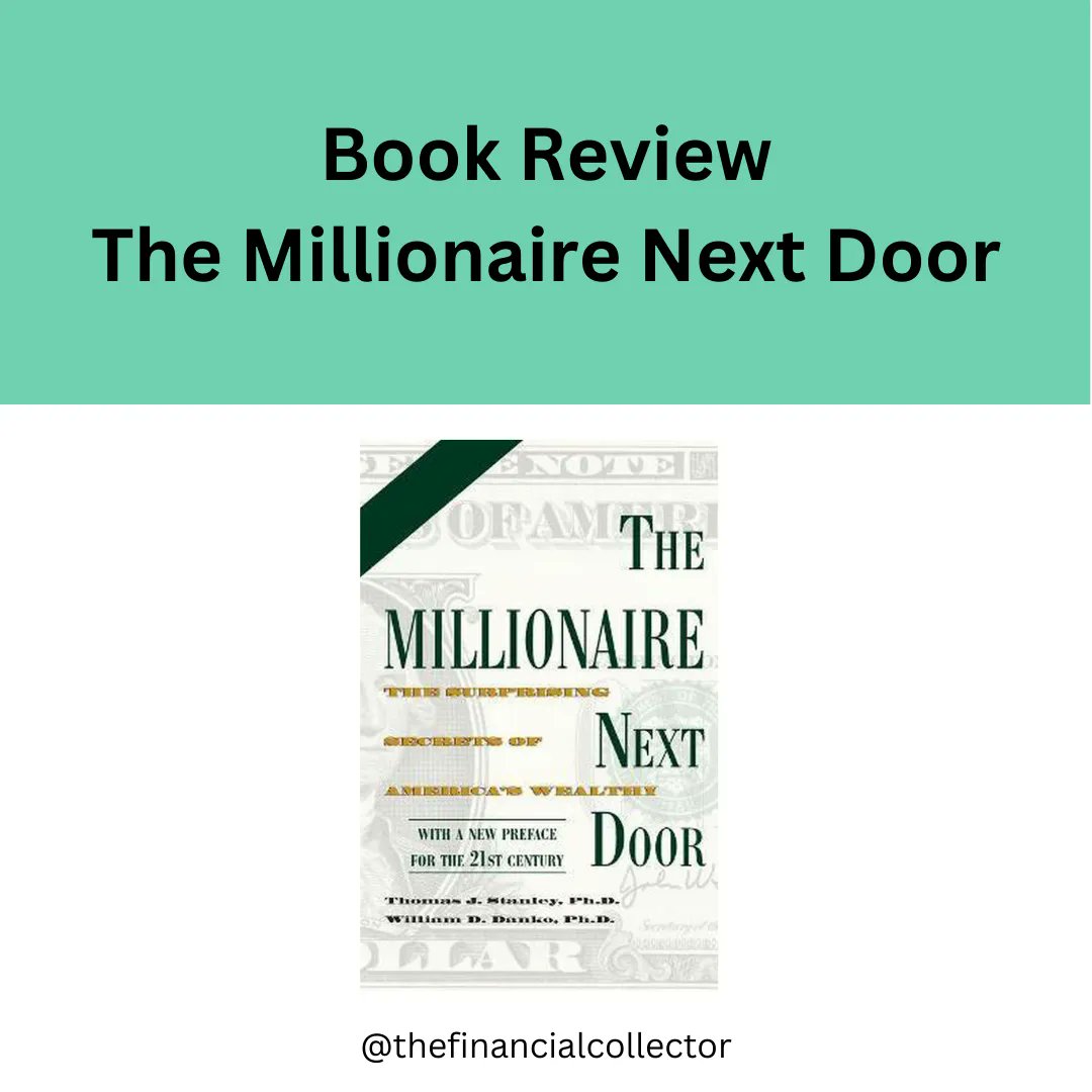 financialcolle's tweet image. Book Review: The Millionaire Next Door 📚 

What is your biggest lessons from this book?

#FIRE #nonfictionbooks #Financialbooks
