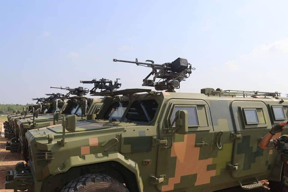 Qjc88 Machine Gun Mounted on each CSK-181's remote weapon system (3rd pic for an empty ...