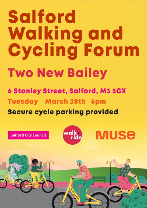 A great opportunity to find out more about active travel.
