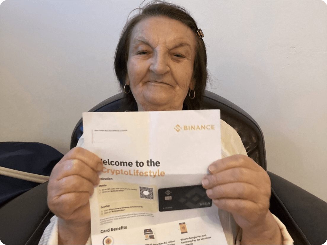 Humanity should always come first.

Last year, we launched the first-of-its-kind Binance Refugee Card; watch the video below to see how this card and crypto based cash assistance helped 15,000 Ukrainian refugees and internally displaced people 👇

youtu.be/K_64t3JePMo