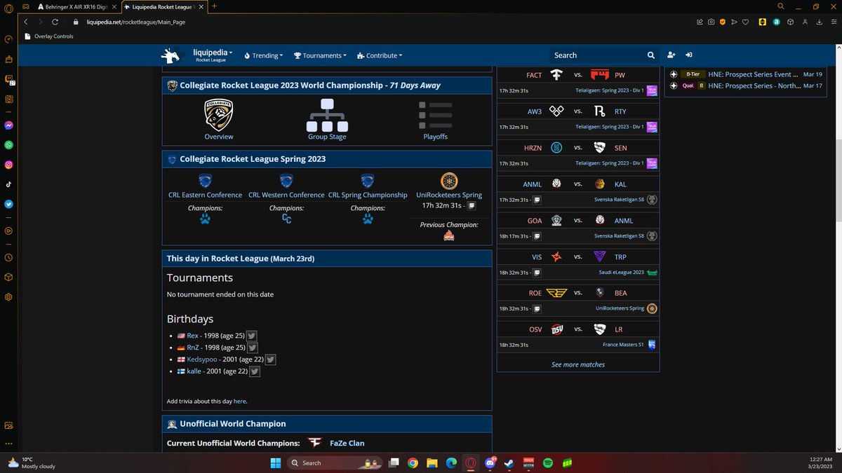 This might actually be one of the cooler things to happen on my birthday, big W from liquipedia
