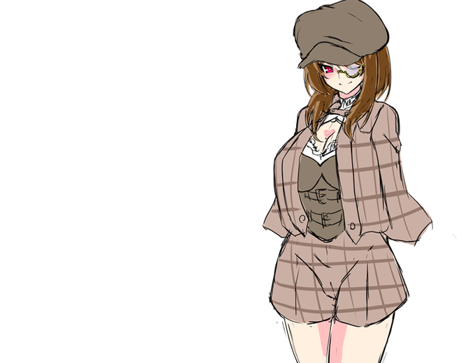 ヒロインの私服はこういうのでどうだろうかw 