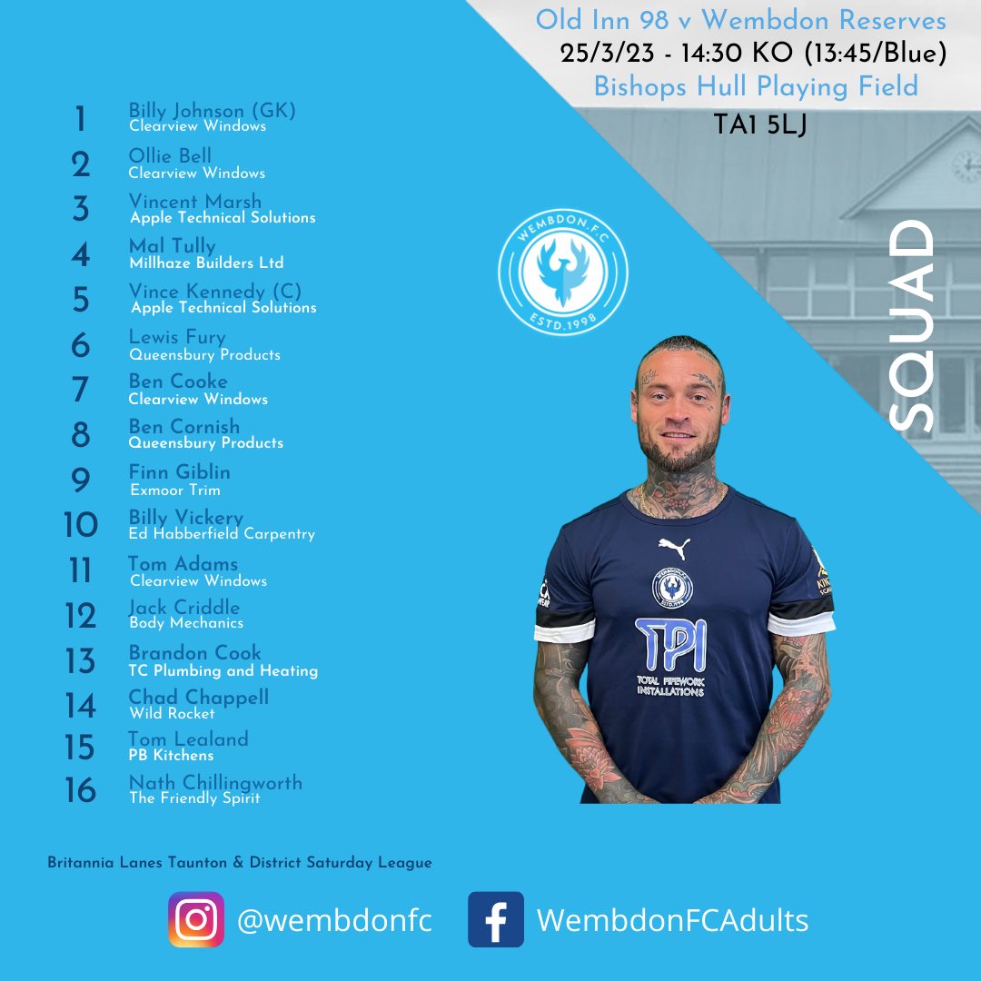 Wembdon FC tweet media