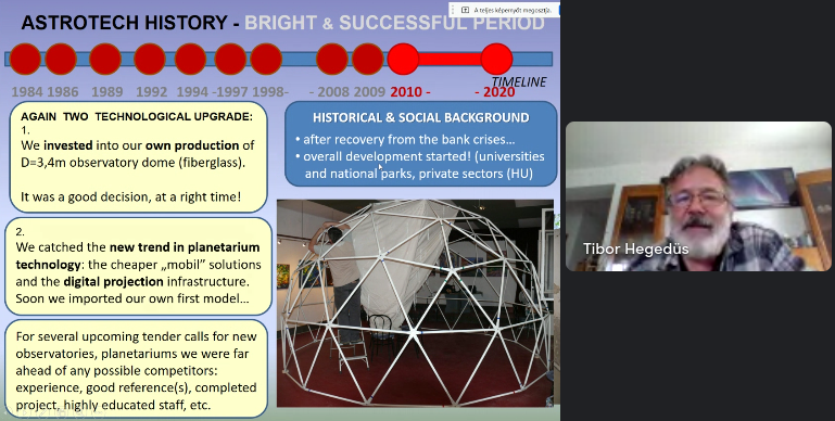 SWATNetProject's tweet image. On Day 1 of the #SWATNetProject Workshop the case of micro-business was presented by Tibor Hegedus from AstroTech astrotech.hu , with its ups and downs and learning curve through 40 years!