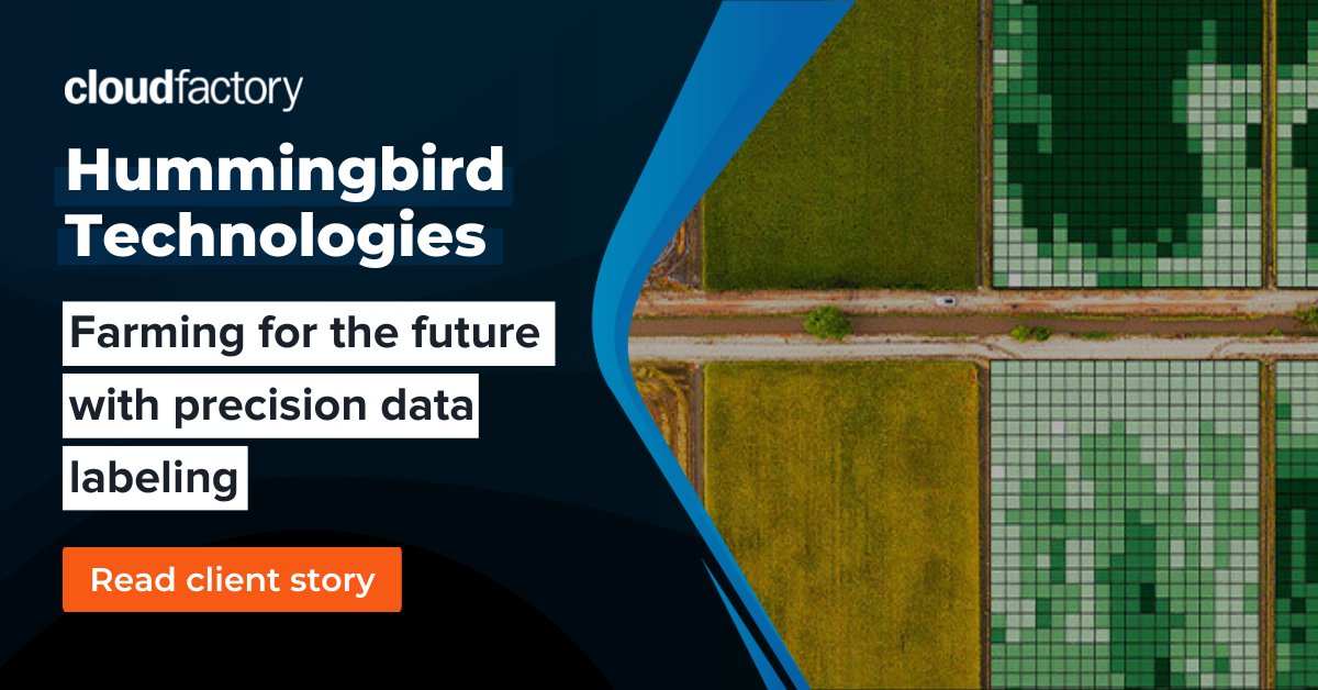 theCloudFactory's tweet image. Hummingbird has created 70 different machine learning-based products with 90%+ accuracy to help farmers increase their agrochemical efficiency by 20-30% on average.
📃 Here's @TechHummingbird's story: hubs.li/Q01HwBSL0
#CloudFactoryClient #AgTech #ImageAnnotation