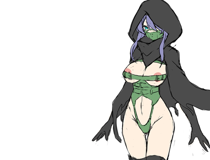 着替えるとこんな感じ!
拘束衣どうしようか迷ってるんですけどねw 