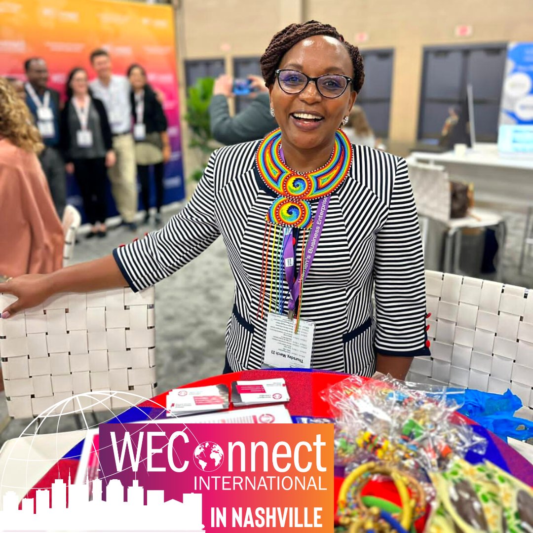 WeconnectK's tweet photo. Susan Waweru is a Managing Director at @AdelkoConsult where she sources exceptional talent in Africa guided by the value of diversity.

We are grateful for having her this year at #ID2023 and wanted to celebrate her input in the #SupplierDiversity and Kenya. https://t.co/106mP9E7RA