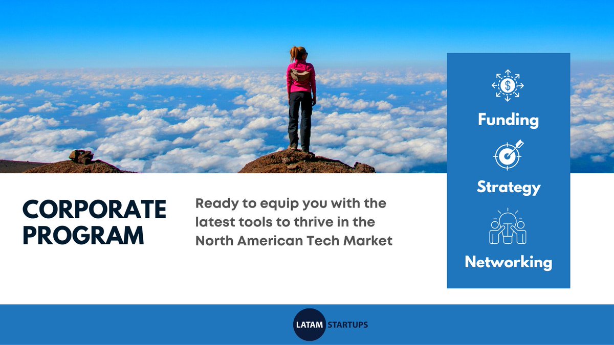 GlobalStartupsA's tweet photo. Reaching the pinnacle 🗻of success carries many obstacles. Our corporate program connects businesses with top executives and industry experts in Canada to navigate you through unknown variables.

For more details, visit ⬇️

🌐https://t.co/aWERHNdXj3

 #tech #ai #businessTO https://t.co/Am1qIO43WU