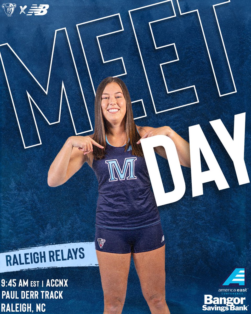 Maine Track & Field on Twitter "Outdoor season begins TODAY!!!NN