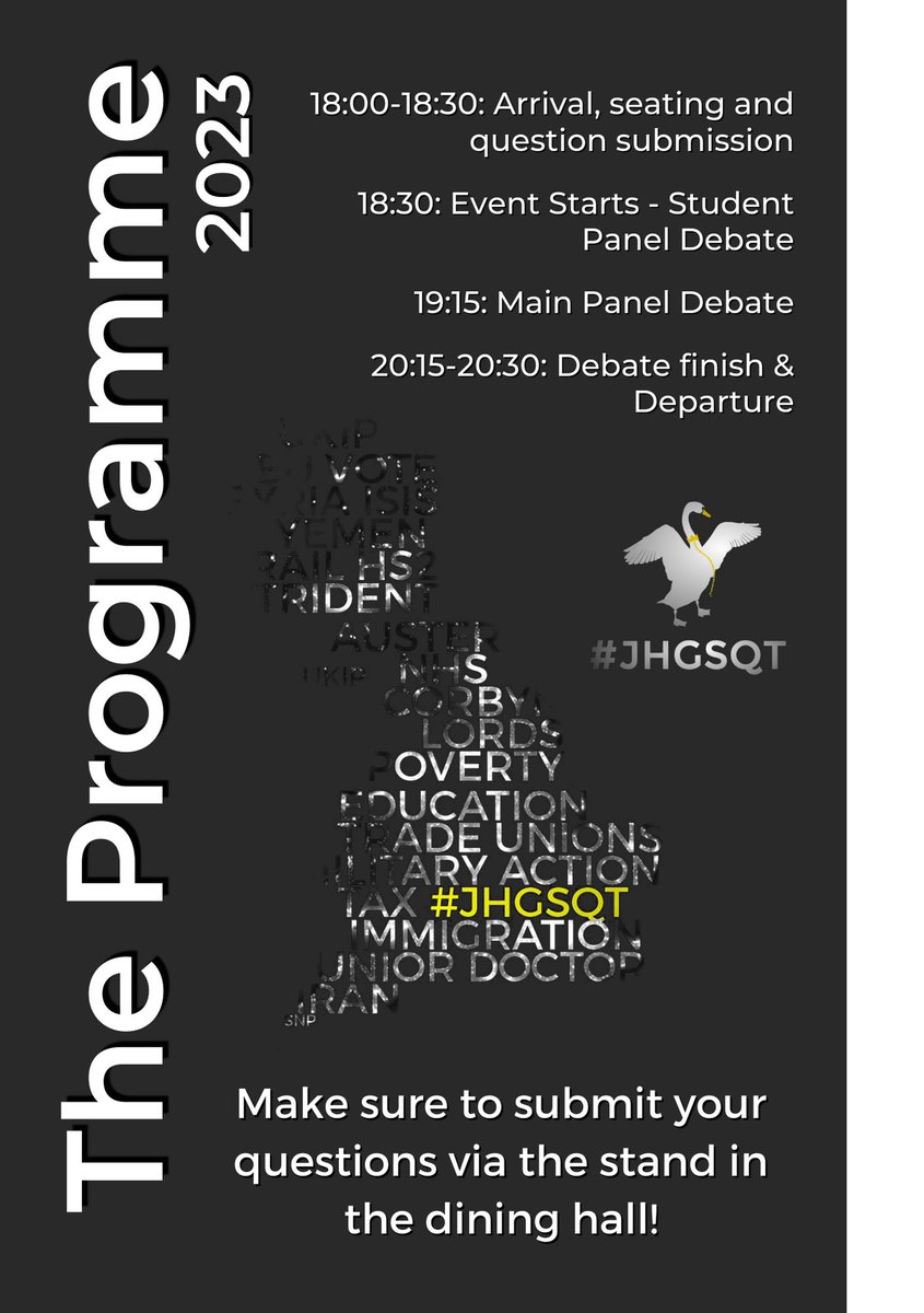 JHGS Question Time tweet media