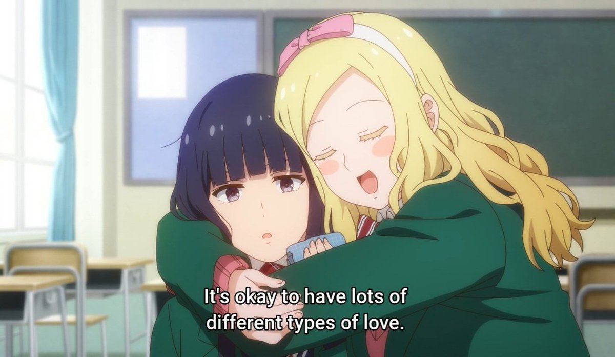 AnjoKeMo's tweet photo. Their relationship has come a long way. 😊😊😊
#tomochan #TomochanwaOnnanoko #TomoChanIsAGirl #misuzu #MisuzuGundou #MisuzuGundo #TomoAizawa #carol #CarolOlston #romcom #love #friends #anime https://t.co/HWSB1w1Gqc