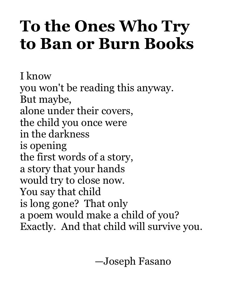 Joseph_Fasano_'s tweet image. Teachers, students, readers, anyone who can use this—here are some words to share.