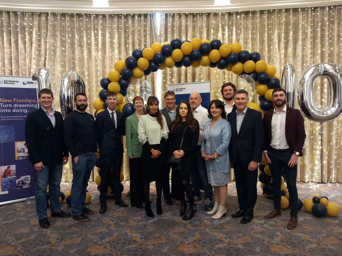 eugenecrehan's tweet photo. Delighted to attend New Frontiers 10th Anniversary national networking event with our @SETUIreland Waterford entrepreneurs and former participant @rtoconnor of Scurri. #NFEVENT2023 #entrepreneurship @EI_NewFrontiers @NewFrontiersSE #funding https://t.co/0JZqjCld99