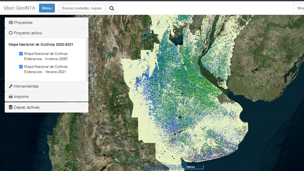 INTA on Twitter "📌 GeoINTA es una plataforma que alberga el mapa