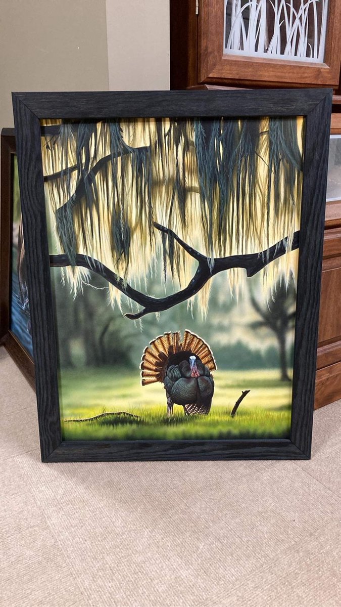 Turkey season is getting closer! Here’s a painting I did 18x24 #turkey #hunting #nwtf <a href="/NWTF_official/">The National Wild Turkey Federation</a> <a href="/furfishgame/">Fur-Fish-Game</a>