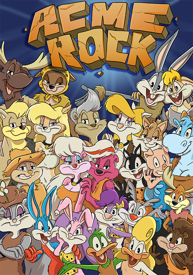 This is the cover for my Acme Rock AU, where Warner Bros. cartoon ...