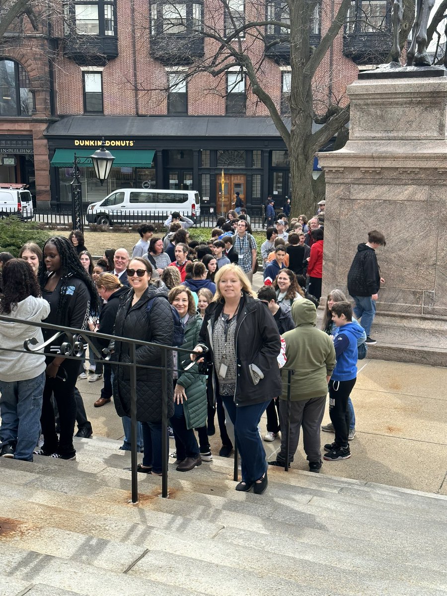 Great visit at the State House with <a href="/PlymouthSch/">Plymouth Public Schools</a>  8th graders from <a href="/PCISFalcon/">PCIS</a> today.